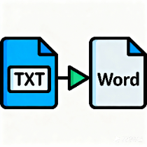 Strumento di conversione da TXT a Word