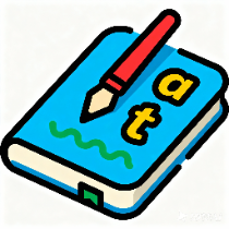 Ícone da ferramenta Gerador de cadernos de caligrafia em pinyin