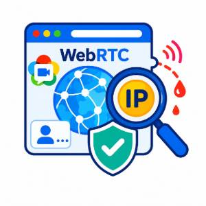 Ícone da ferramenta Ferramenta de detecção de vazamento de IP WebRTC
